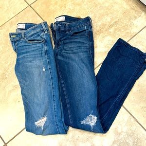 Bundle 2 pair bootcut jeans